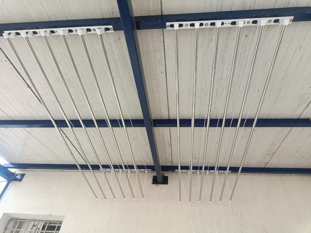 NR Pulley Cloth Hanger Dual Installation