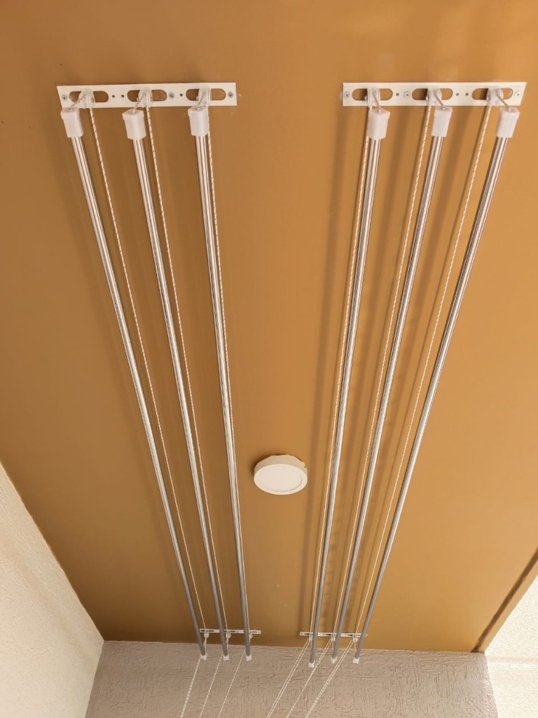 NR Ceiling Cloth Hanger Dual System Brown Ceiling