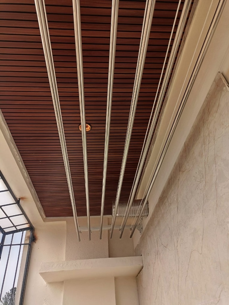 NR Cloth Hanger Modern Ceiling Angle View